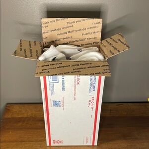 ⚡️ Nike Men's Loose Sock White *LOT* Please Read Full Description (NO BUNDLE)